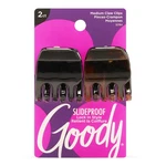 Goody Classics Medium Claw Clips, Black 2 Count (pack Of 1), And Brown New. Price: $6.85.