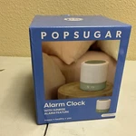 Popsugar Alarm Clock W/ Sunrise Feature 6 Volume Levels Snooze Modes - New. Price: $24.99.