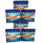 6 Pack Unisom Sleeptabs 48 Tablets Doxylamine Succinate Night Aid New. Price: $52.00.
