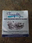 Tranquility Pro Adjustable Mouthpiece Anti-snoring Guard Stop New. Price: $6.00.