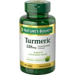 Nature's Bounty Turmeric Pills And Herbal Health Supplement, Supports Joint Pain New. Price: $19.99.