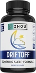 Zhou Drift Off Premium Sleep Aid With Valerian Root, Melatonin, Gaba Wel New. Price: $34.80.