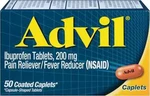 Sm Advil Pain Reliever & Fever Reducer 200 Mg Ibuprofen 50 Coated Ct (3 Pack) New. Price: $73.21.