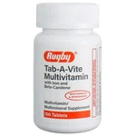 2 Pack Rugby Tab-a-vite Multivitamin Tablets, 100 Ct New. Price: $13.76.