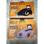 Hello Kitty Halloween Bluetooth Wireless Eye Sleep Mask Sanrio New Black Pink. Price: $25.00.