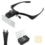 Headhand Magnifier Glasses With 2 Led Professional Jeweler's Loupe Light Brac... New. Price: $23.72.