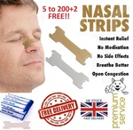 5 - 200 Better Nasal Strips Aid Stop Anti Snoring Easy Free Breathe New. Price: $59.16.