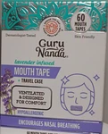 Guru Nanda Lavender Infused Mouth Tape Hypoallergenic Anti-snore, 60, Case New. Price: $10.00.