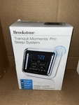 Brookstone Tranquil Moments Pro Sleep System Alarm Clock Sound Machine Open. Price: $99.99.