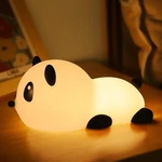 Saluoke Night Light For Kids: Squishy Silicone Panda, 7 Color(panda) New. Price: $14.76.