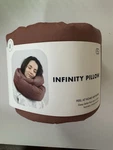 Huzi Infinity Pillow Travel Neck Scarf Support Terracotta New. Price: $49.99.