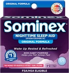 Sominex Nighttime Sleep-aid Diphenhydramine Hcl Original Formula 72 Tablets 3PK New. Price: $30.47.