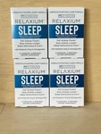 Lot 4-RELAXIUM Sleep Drug Free Support 4-CAPSULES Ea = 16 Total Exp 9/26 New. Price: $6.95.