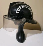 Bullard Fire Helmet W/ Face Shield, Neck Protector & Chin Strap Model # FH2100 Used. Price: $79.99.