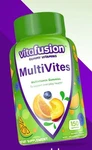 Vitafusion Multivites Complete Vitamin Gummies Berry Peach & Orange Flavor 70 Ct New. Price: $12.99.