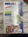 Moldex Sparkplugs 6604 Disposable Foam Earplugs 200 Pairs New. Price: $25.56.