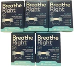150 Breathe Right Nasal Strips, Large Clear For Sensitive Skin (5 30 Ct Boxes) New. Price: $61.99.