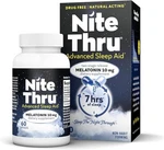 Nite Thru Advanced Sleep Aid 60 Capsules 06/2027 New. Price: $15.29.