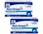 Quality Choice Rest Simply Nighttime Sleep Aid Caplets 100 Ct - Pack Of 2 New. Price: $9.46.