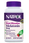 Natrol Melatonin 5MG Fast Dissolve 250 Tablets Strawberry Sleep Support New. Price: $27.36.