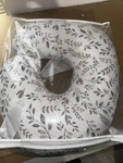 Ambesonne Botanical Travel Pillow Neck Rest, White Pale Reseda Green Brand New. Price: $12.99.
