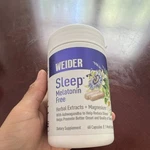 Weider Melatonin Free Herbal Extracts Magnesium Capsules 60 Count Sleep Support New. Price: $19.99.