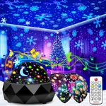 Pikoy Night Light Projector For Kids Room - 15 Colors, White Noise, 3 Films New. Price: $37.34.