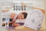Homedics, Sound Spa SS-200, Acoustic Relaxation Machine Sleep Aid, See Desc. Used. Price: $26.95.