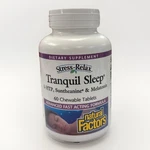 Natural Factors Stress-relax Tranquil Sleep 60 Chewable Tablets Exp: April 2028 New. Price: $22.99.