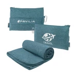 Pavilia Travel Blanket Airplane Compact With Bag, Small Pill... Fast Ship New. Price: $35.81.