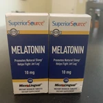 2 Superior Source Melatonin Sleep Aid Mg, 100 Instant Dissolve Tabs Jet Lag New. Price: $35.99.