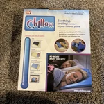 Chillow Pillow Cooling Pad Cold Comfort Sleeping 21 X12 New (as Seen On Tv). Price: $7.70.