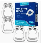 4-PACK Neomen Magnetic Anti Snore Dilator Device Clips, Sleep Apnea Aid New. Price: $5.99.