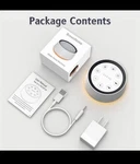 Brownnoise White Machine- 30 Sounds W/12 Color Nightlight & Timer Open. Price: $29.95.