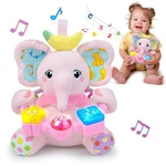 Baby Elephant Musical Animals With Light-up & Crinkle Sound ,infant Bil... New. Price: $37.59.