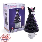Ukonic Sanrio Kuromi Christmas Tree Nightlight, 6" Plug-in Ceramic New. Price: $34.99.