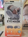 Brookstone Heated Mask Hot & Cold Relief For Tired Eyes -cedarwood Scented New. Price: $10.00.