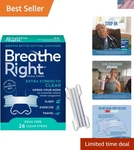 Nasal Strips Extra Strength Clear Congestion Relief Snoring Aid New. Price: $23.88.