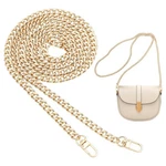 63 Inch Flat Purse Chain, Extra Long Iron Corssbody Bag Chains Strap Replacem... New. Price: $21.75.