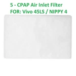 Pak, Cpap Filter Air Inlet Fine For Vivo 45LS / Nippy 4, Breas 007103 New. Price: $16.97.