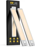 14.7INCH Under Cabinet Lighting, 2 Pack Rechargeable Motion Sensor Indoor, New. Price: $44.99.