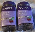 Natrol Sleep & Restore Melatonin Free Gummies Cherry 60CT Pack Exp 05/2027 New. Price: $19.79.