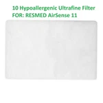 10 Pak, Cpap Resmed Airsense 11 Filters, Hypoallergenic Ultrafine New. Price: $10.79.