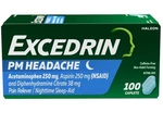 Excedrin Pm Headache + Pain Reliever Sleep Aid - 100 Caplets EXP.6/2026 New. Price: $9.49.