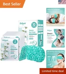 Travelling Spa: 10-PACK Gentle Warmth Disposable Steam Eye Masks For Sleep Ease New. Price: $14.24.