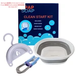 Cpap Soap Start Kit Wash Basin, 2-PIECE Cleaning Brush Set With Blue New. Price: $43.99.