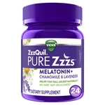 Zzzquil Pure Zzzs Melatonin Gummies 2MG Wildberry Vanilla 24 Count Sleep Aid New. Price: $12.89.