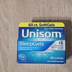 Unisom Sleepgels Nighttime Aid 60 Each Exp 12/2026 New. Price: $10.90.