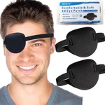 Rikeyo 2 Pcs Eye Patches For Adults And KIDS,3D Adjustable Normal, Black New. Price: $13.99.