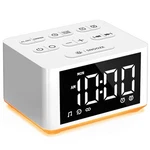 3 1 Sound Machine Dual Alarm Clock Night Light White Noise 27 Sl... New. Price: $34.52.